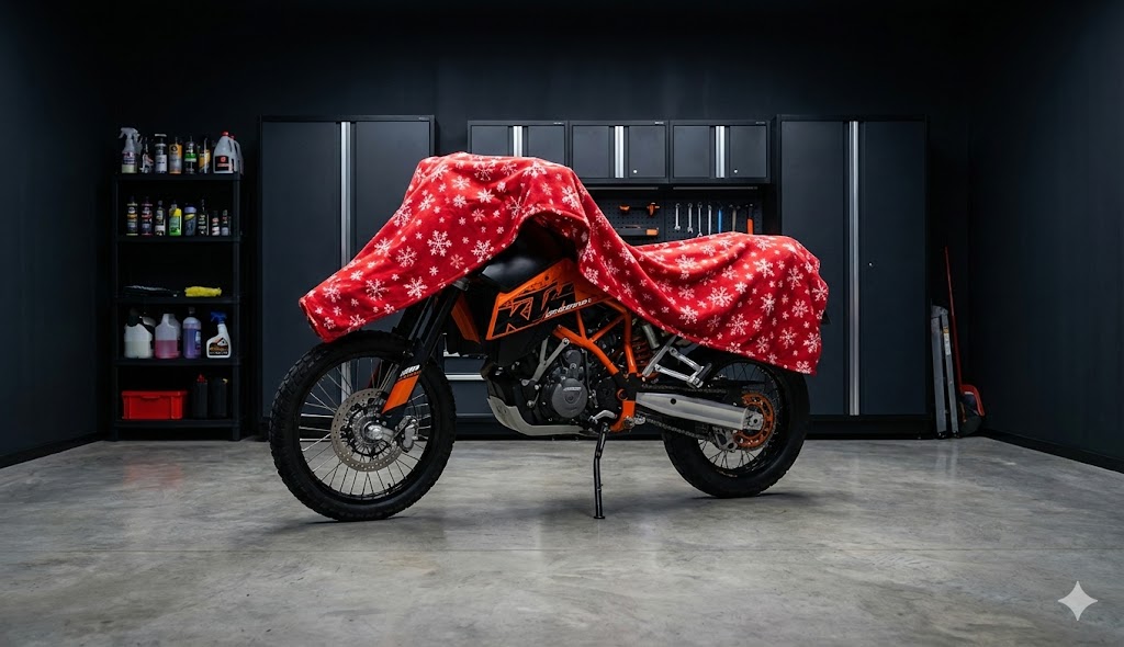 Zimowanie motocykla krok po kroku – lista czynności + produkty