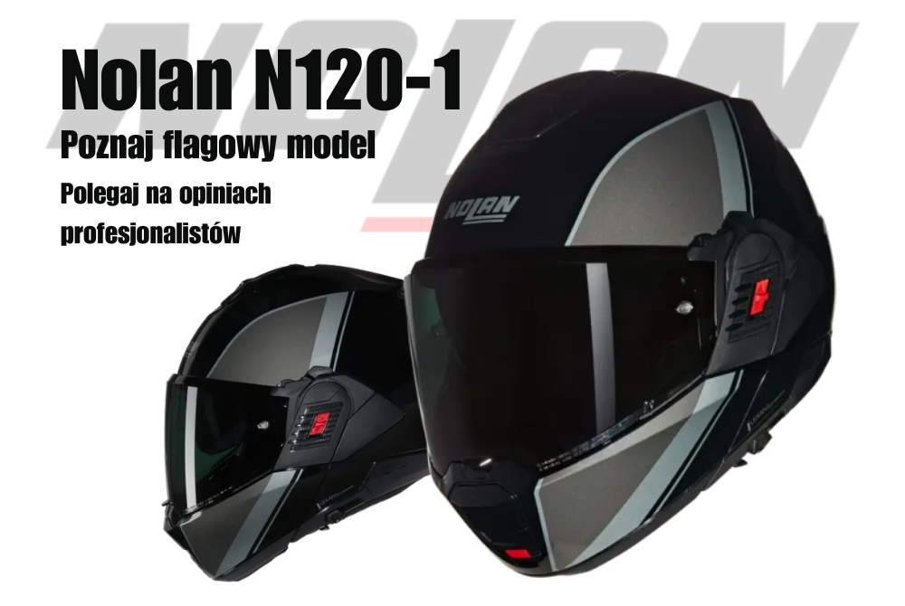 Nolan N120-1 – flip-back, ECE 22.06 i wygoda w trasie. Czy to najlepszy kask szczękowy na szosę?