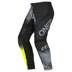 Spodnie motocyklowe off road O'NEAL Racewear V.22 Black/Gray/Neon Yellow