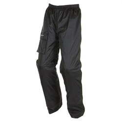 Spodnie przeciwdeszczowe Ax-Dry Modeka czarno-czarne